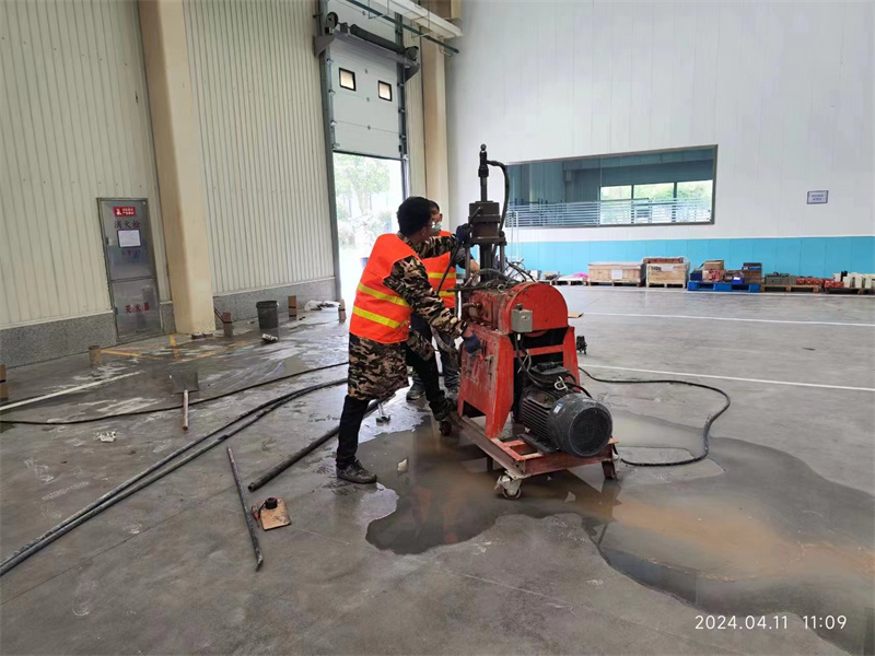 南宁厂房地面下沉塌陷注浆加固施工